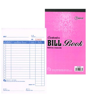 TROPICAL (NCR) BILL BOOK CP-20936 